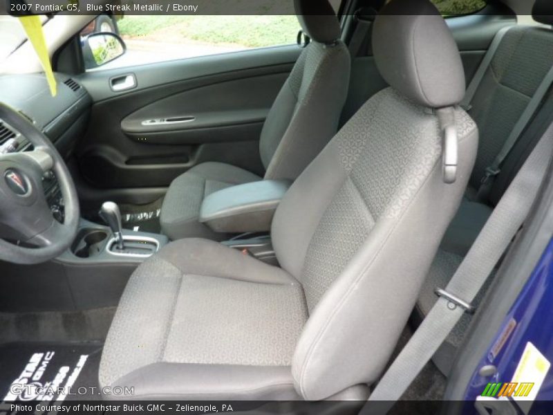Blue Streak Metallic / Ebony 2007 Pontiac G5
