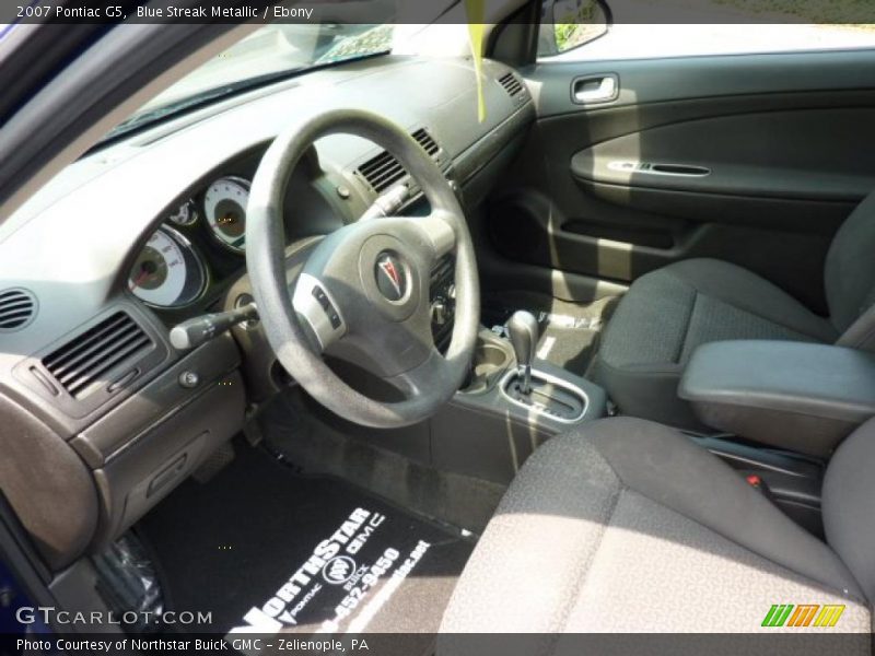 Blue Streak Metallic / Ebony 2007 Pontiac G5