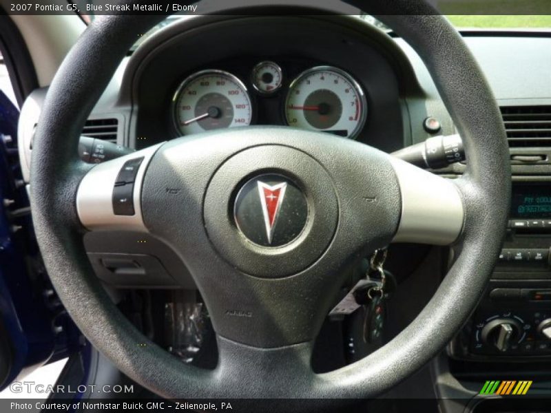 Blue Streak Metallic / Ebony 2007 Pontiac G5