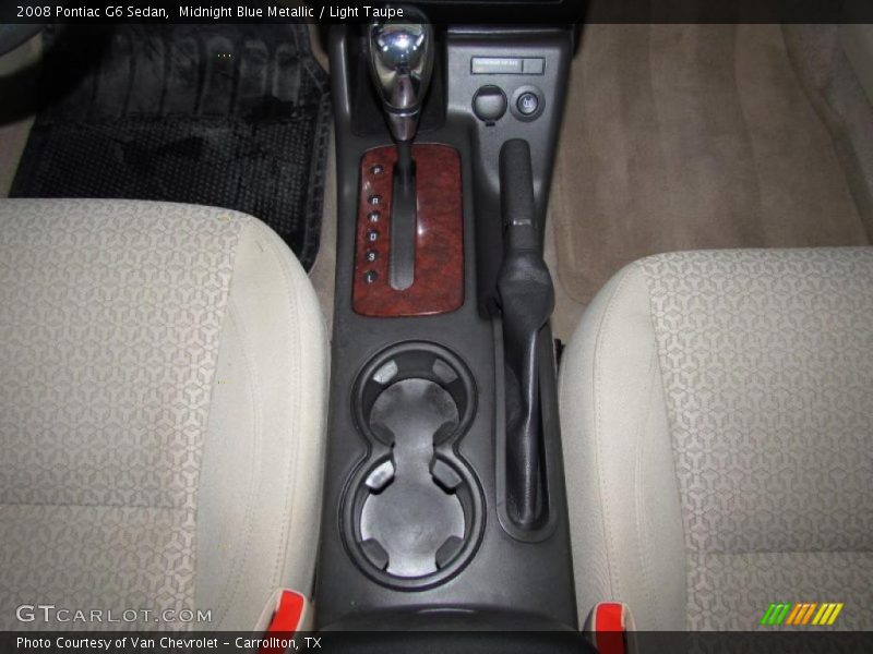 Midnight Blue Metallic / Light Taupe 2008 Pontiac G6 Sedan