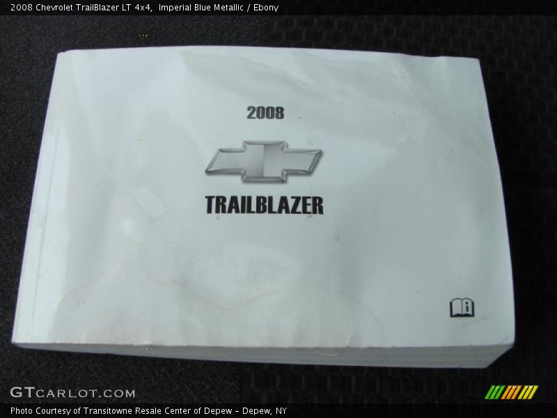 Imperial Blue Metallic / Ebony 2008 Chevrolet TrailBlazer LT 4x4
