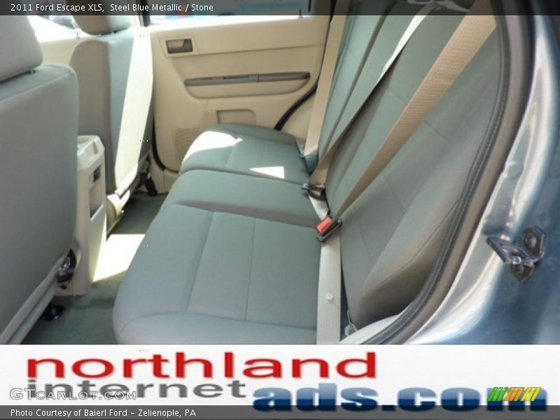 Steel Blue Metallic / Stone 2011 Ford Escape XLS