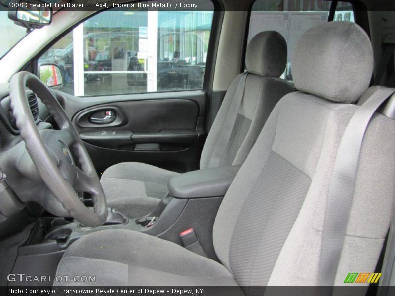Imperial Blue Metallic / Ebony 2008 Chevrolet TrailBlazer LT 4x4