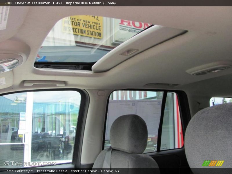 Imperial Blue Metallic / Ebony 2008 Chevrolet TrailBlazer LT 4x4