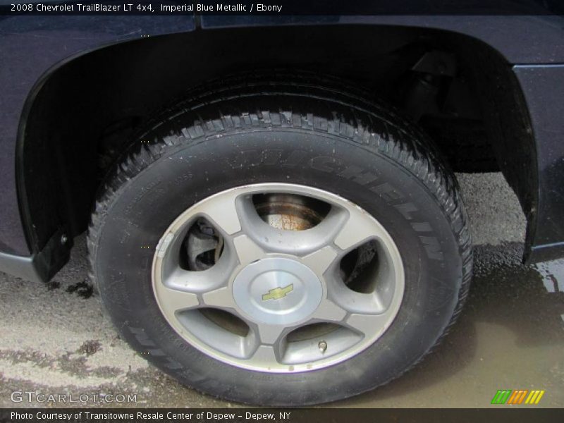Imperial Blue Metallic / Ebony 2008 Chevrolet TrailBlazer LT 4x4