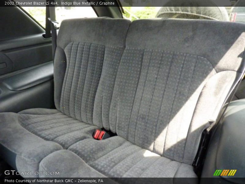 Indigo Blue Metallic / Graphite 2002 Chevrolet Blazer LS 4x4
