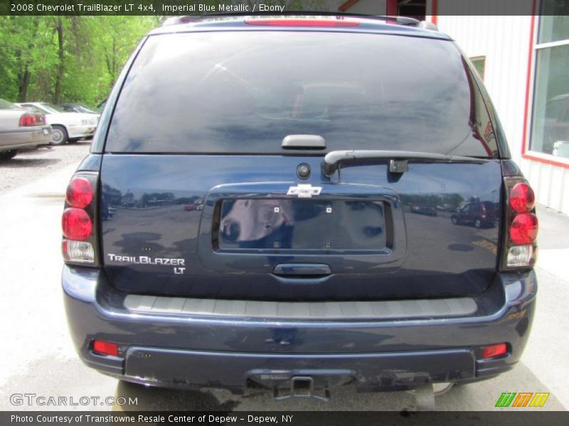 Imperial Blue Metallic / Ebony 2008 Chevrolet TrailBlazer LT 4x4