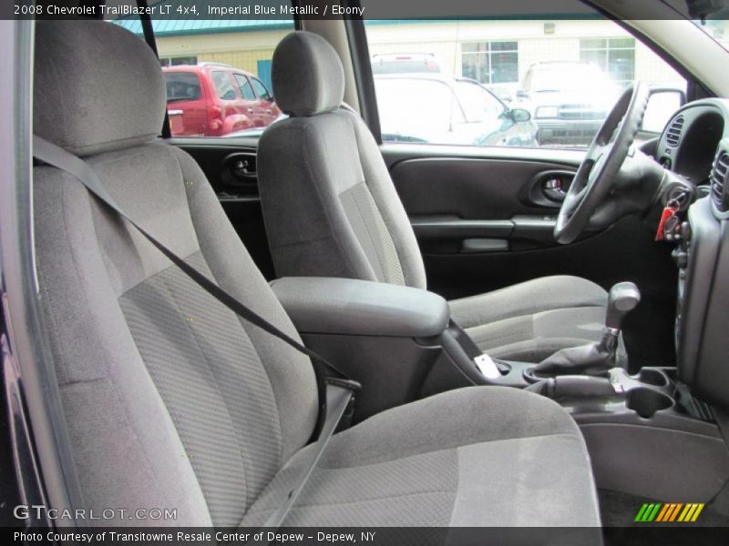 Imperial Blue Metallic / Ebony 2008 Chevrolet TrailBlazer LT 4x4
