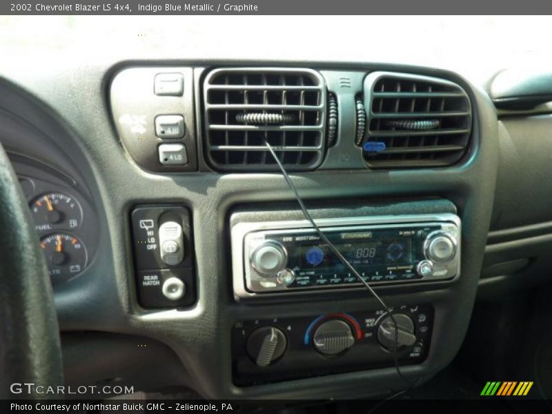 Indigo Blue Metallic / Graphite 2002 Chevrolet Blazer LS 4x4