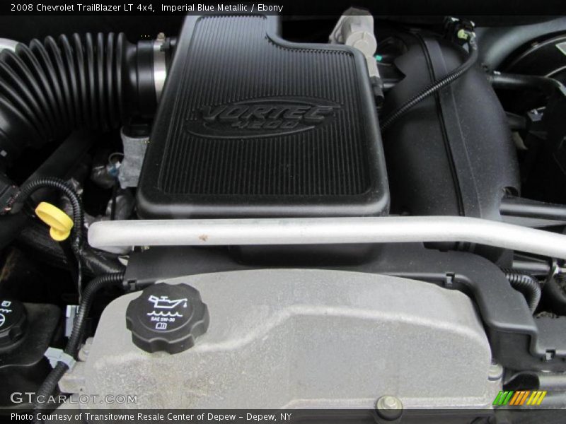 Imperial Blue Metallic / Ebony 2008 Chevrolet TrailBlazer LT 4x4