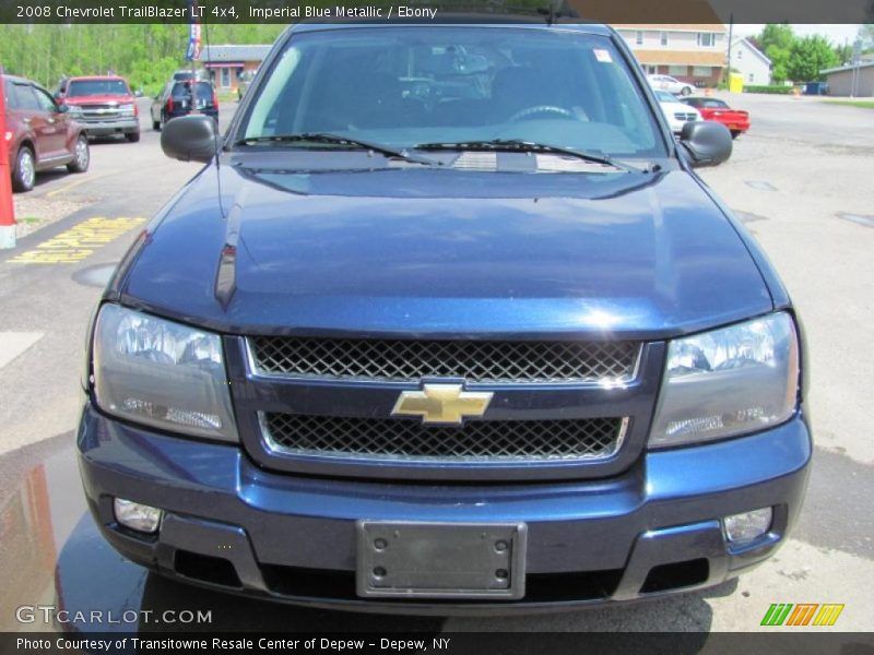 Imperial Blue Metallic / Ebony 2008 Chevrolet TrailBlazer LT 4x4