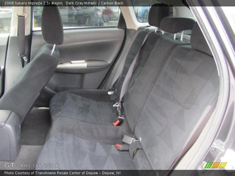 Dark Gray Metallic / Carbon Black 2008 Subaru Impreza 2.5i Wagon
