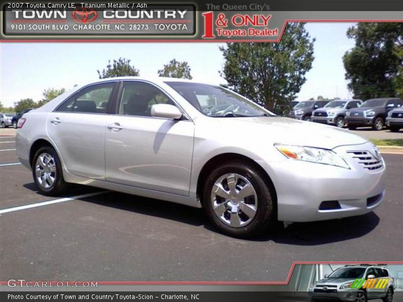 Titanium Metallic / Ash 2007 Toyota Camry LE