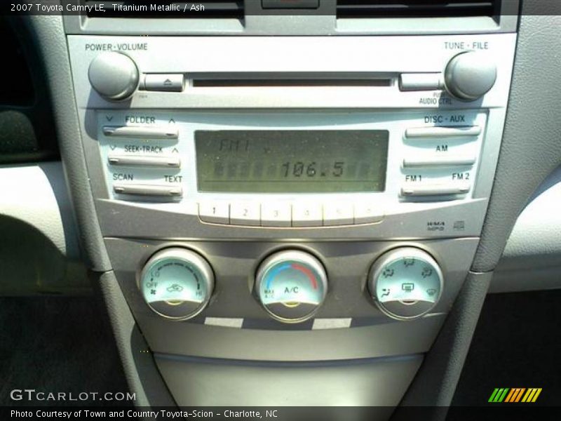Titanium Metallic / Ash 2007 Toyota Camry LE