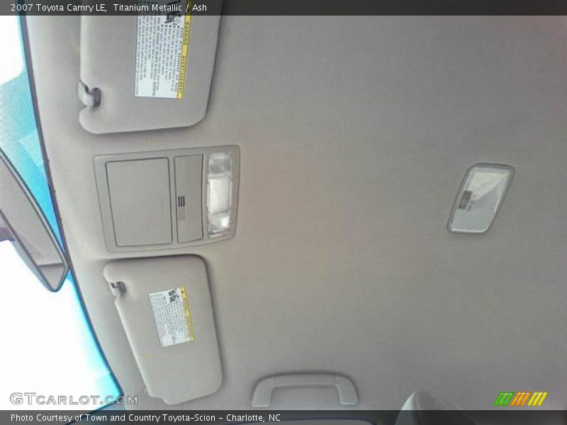Titanium Metallic / Ash 2007 Toyota Camry LE