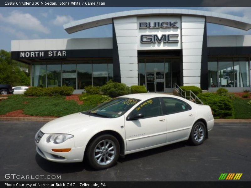 Stone White / Camel/Tan 1999 Chrysler 300 M Sedan