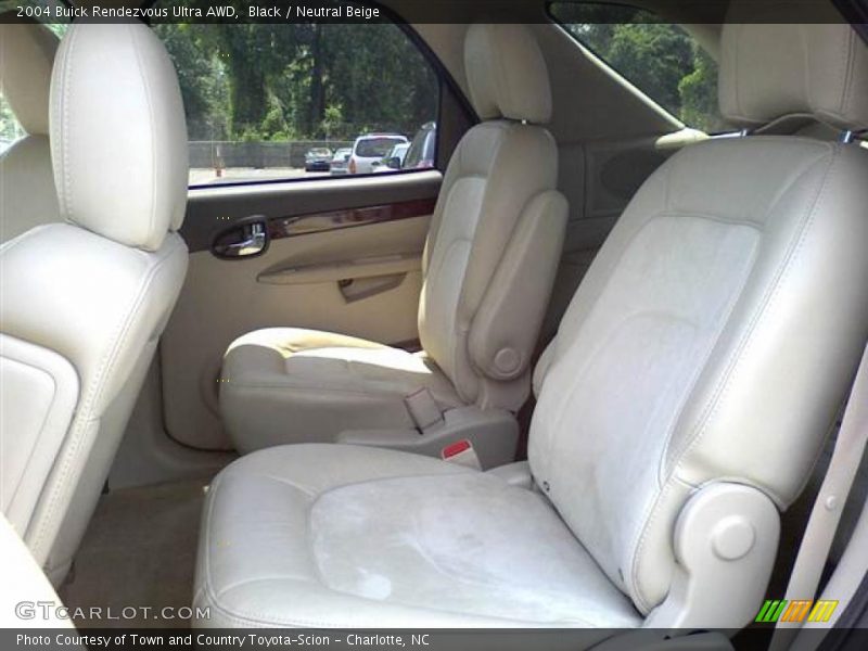 Black / Neutral Beige 2004 Buick Rendezvous Ultra AWD