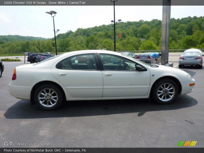 Stone White / Camel/Tan 1999 Chrysler 300 M Sedan