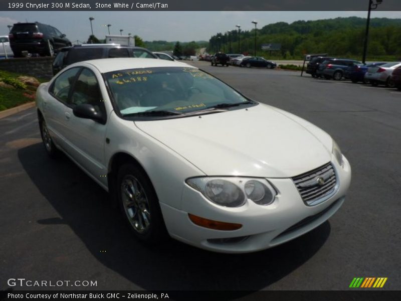 Stone White / Camel/Tan 1999 Chrysler 300 M Sedan
