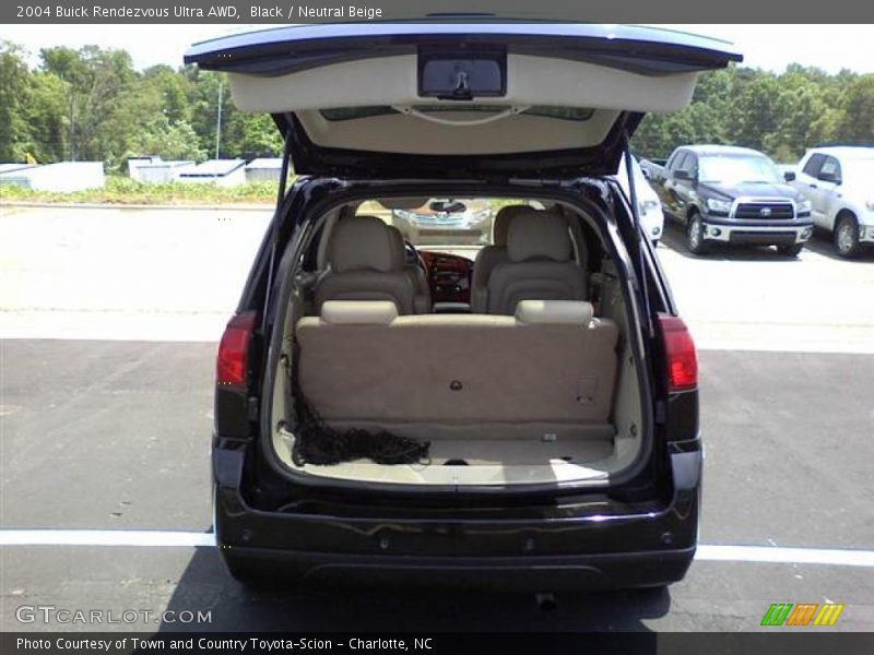 Black / Neutral Beige 2004 Buick Rendezvous Ultra AWD