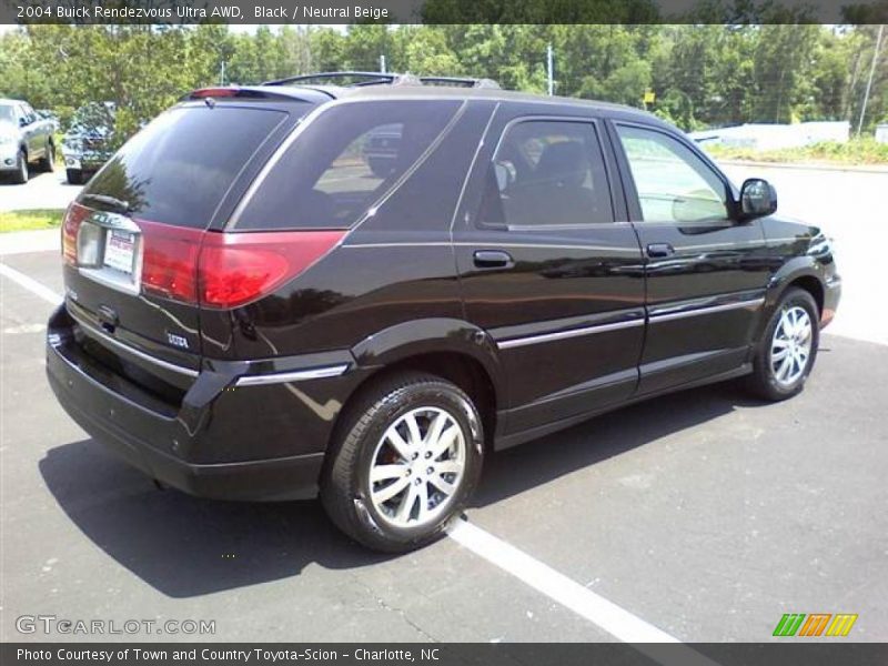 Black / Neutral Beige 2004 Buick Rendezvous Ultra AWD