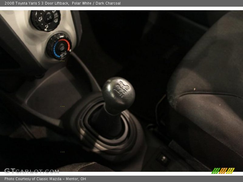  2008 Yaris S 3 Door Liftback 5 Speed Manual Shifter