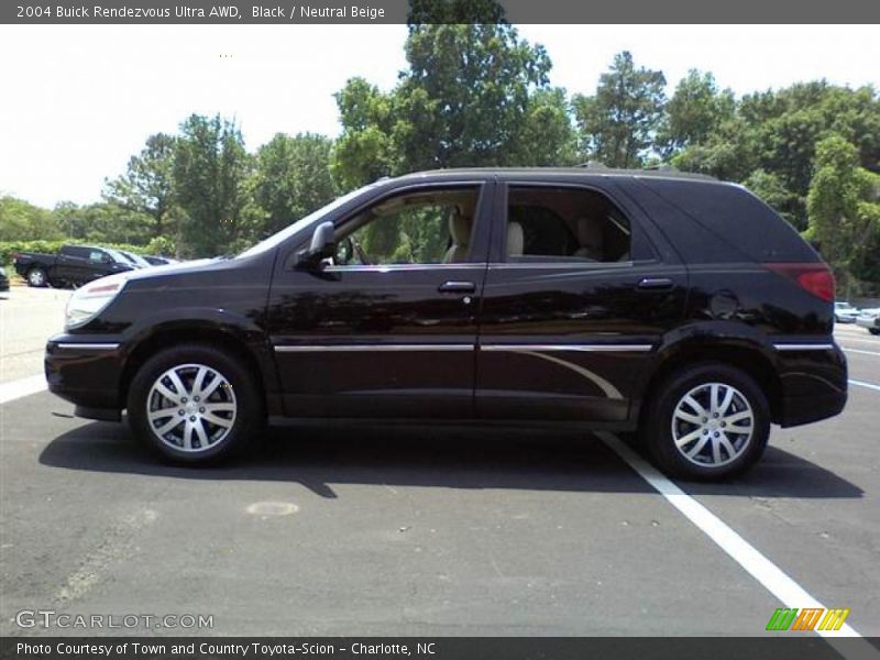 Black / Neutral Beige 2004 Buick Rendezvous Ultra AWD