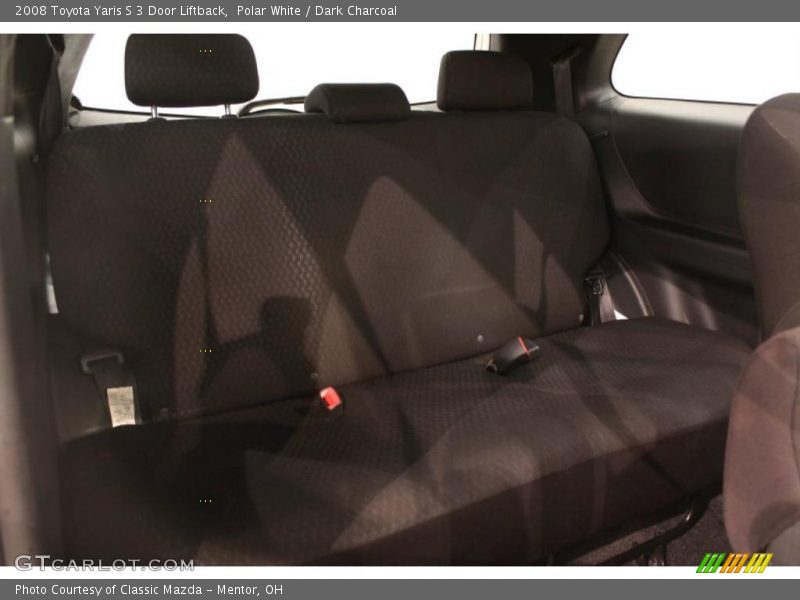 Polar White / Dark Charcoal 2008 Toyota Yaris S 3 Door Liftback