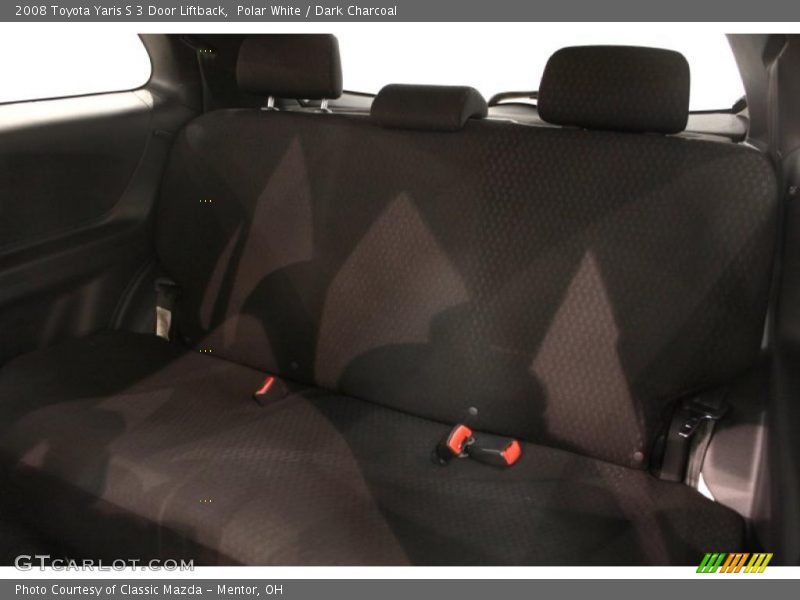 Polar White / Dark Charcoal 2008 Toyota Yaris S 3 Door Liftback