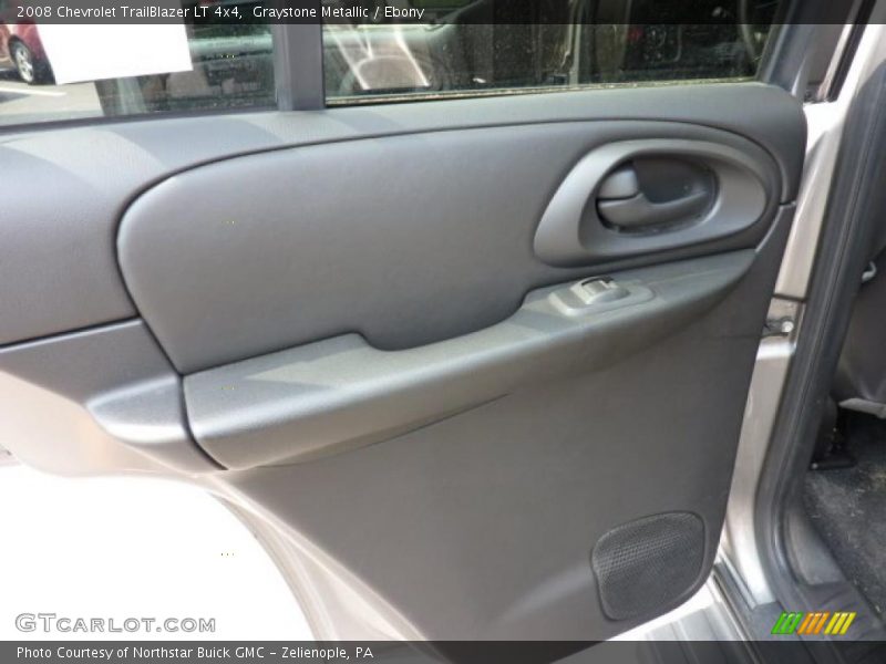 Graystone Metallic / Ebony 2008 Chevrolet TrailBlazer LT 4x4