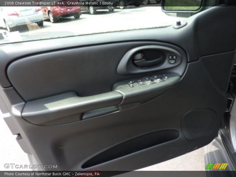 Graystone Metallic / Ebony 2008 Chevrolet TrailBlazer LT 4x4