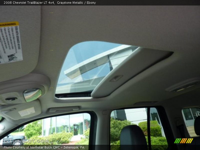 Graystone Metallic / Ebony 2008 Chevrolet TrailBlazer LT 4x4