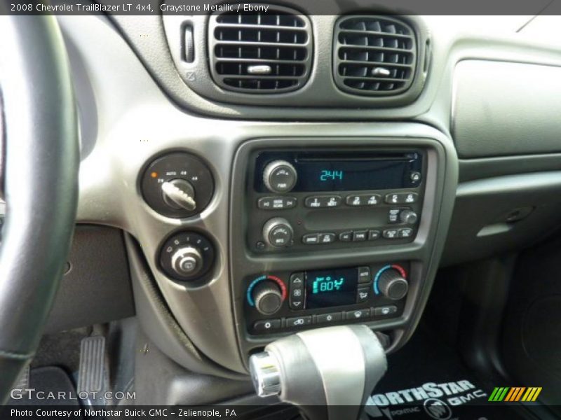 Graystone Metallic / Ebony 2008 Chevrolet TrailBlazer LT 4x4