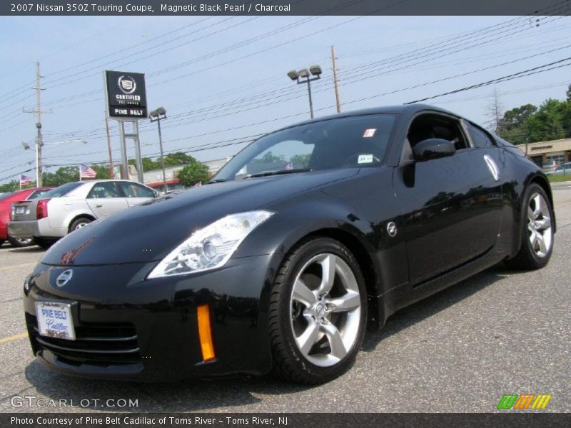 Magnetic Black Pearl / Charcoal 2007 Nissan 350Z Touring Coupe