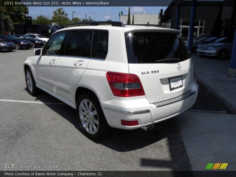 Arctic White / Almond/Black 2011 Mercedes-Benz GLK 350