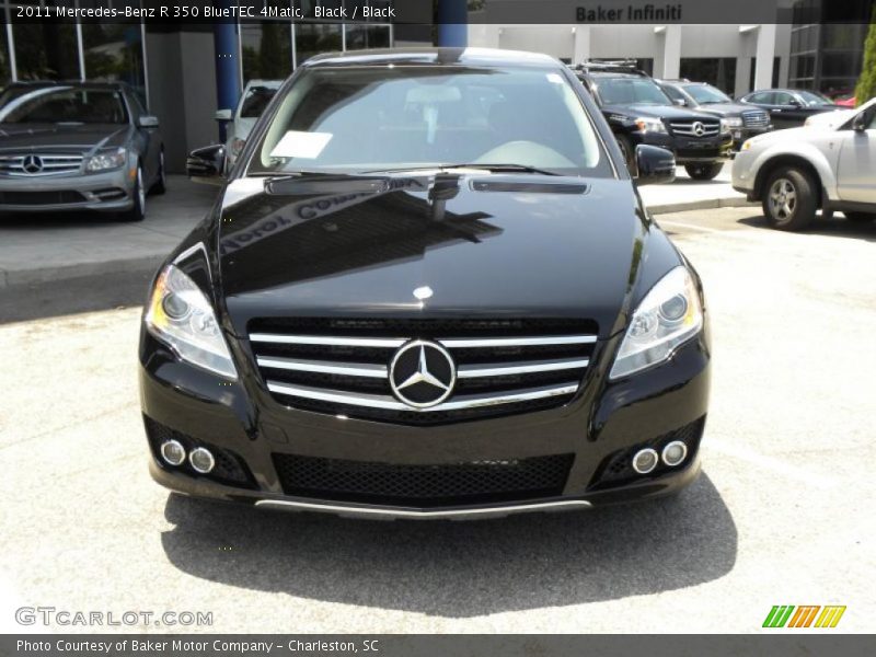 Black / Black 2011 Mercedes-Benz R 350 BlueTEC 4Matic