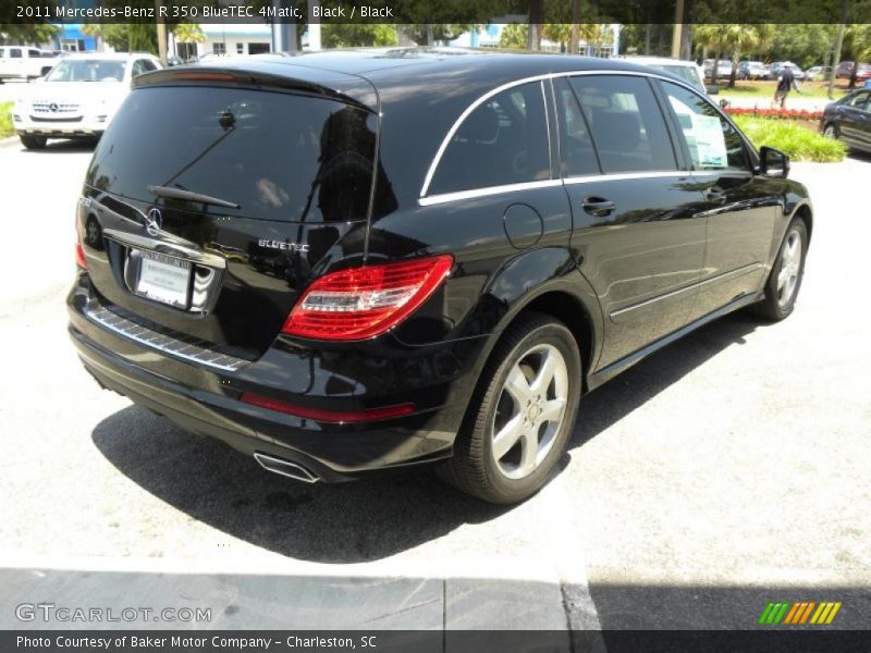 Black / Black 2011 Mercedes-Benz R 350 BlueTEC 4Matic