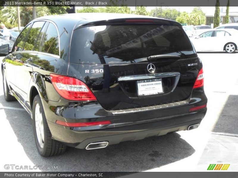 Black / Black 2011 Mercedes-Benz R 350 BlueTEC 4Matic