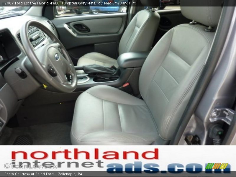 Tungsten Grey Metallic / Medium/Dark Flint 2007 Ford Escape Hybrid 4WD