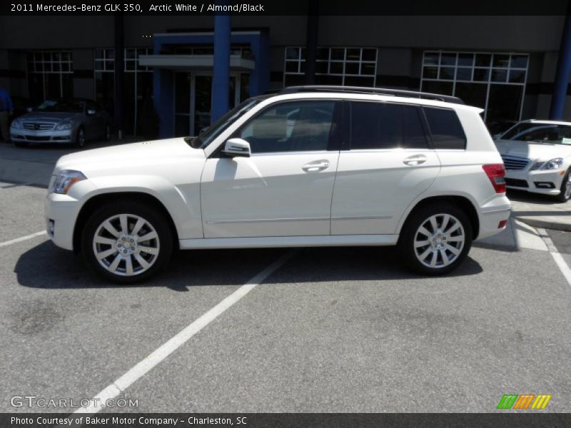 Arctic White / Almond/Black 2011 Mercedes-Benz GLK 350