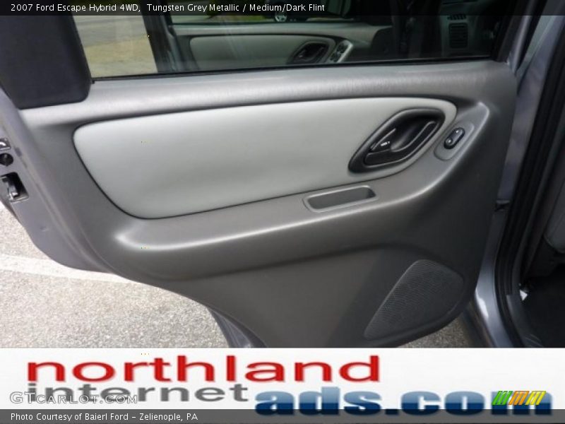 Tungsten Grey Metallic / Medium/Dark Flint 2007 Ford Escape Hybrid 4WD
