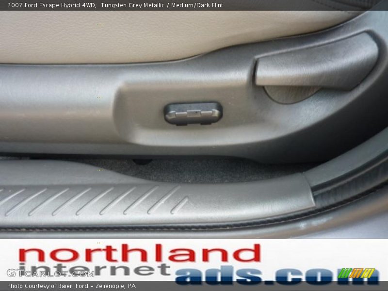 Tungsten Grey Metallic / Medium/Dark Flint 2007 Ford Escape Hybrid 4WD