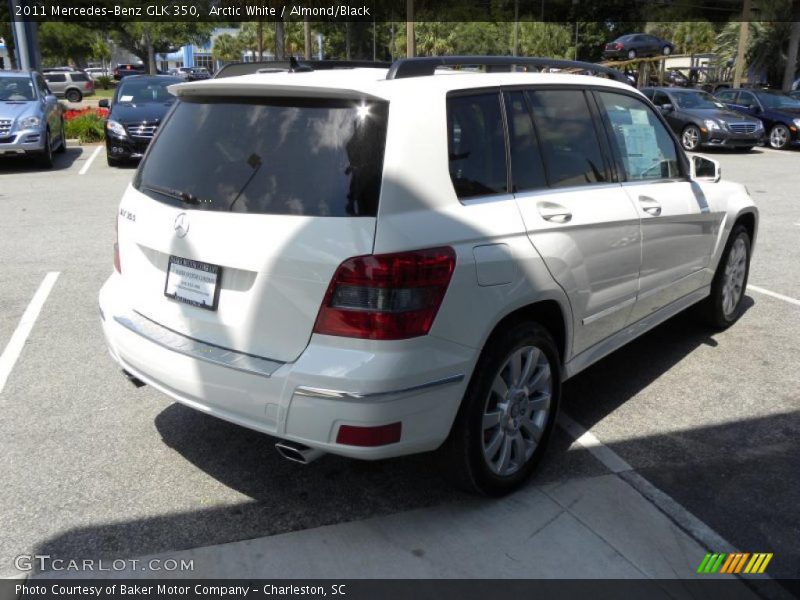 Arctic White / Almond/Black 2011 Mercedes-Benz GLK 350