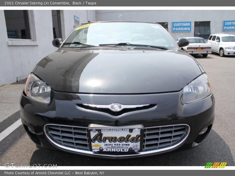 Black / Taupe 2001 Chrysler Sebring LXi Convertible