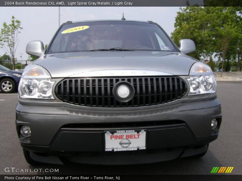 Light Spiral Gray Metallic / Light Gray 2004 Buick Rendezvous CXL AWD