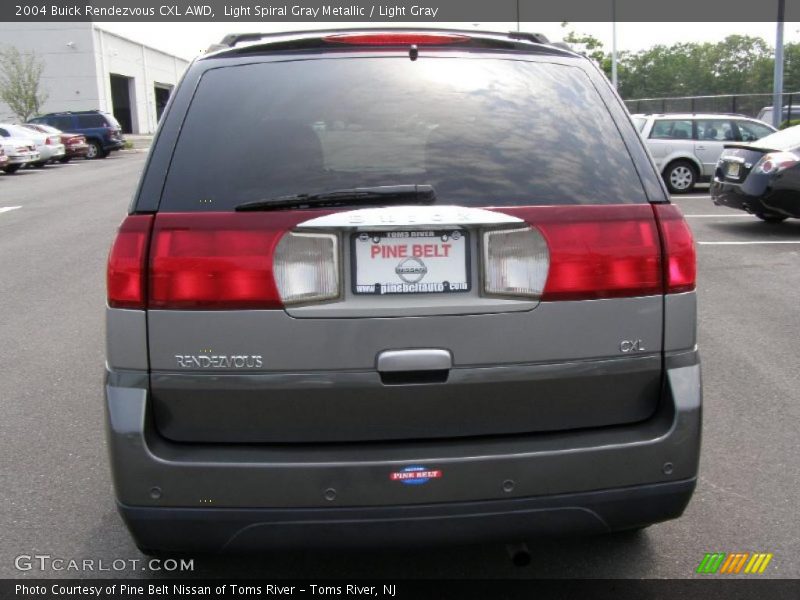 Light Spiral Gray Metallic / Light Gray 2004 Buick Rendezvous CXL AWD