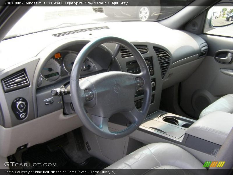 Light Spiral Gray Metallic / Light Gray 2004 Buick Rendezvous CXL AWD