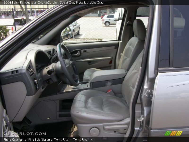 Light Spiral Gray Metallic / Light Gray 2004 Buick Rendezvous CXL AWD