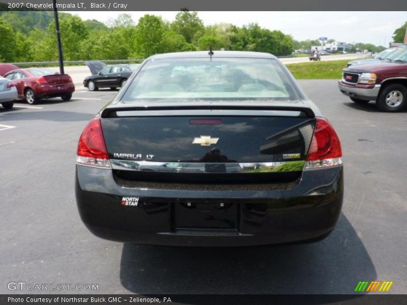 Black / Gray 2007 Chevrolet Impala LT