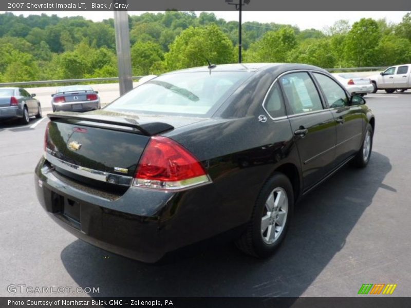 Black / Gray 2007 Chevrolet Impala LT